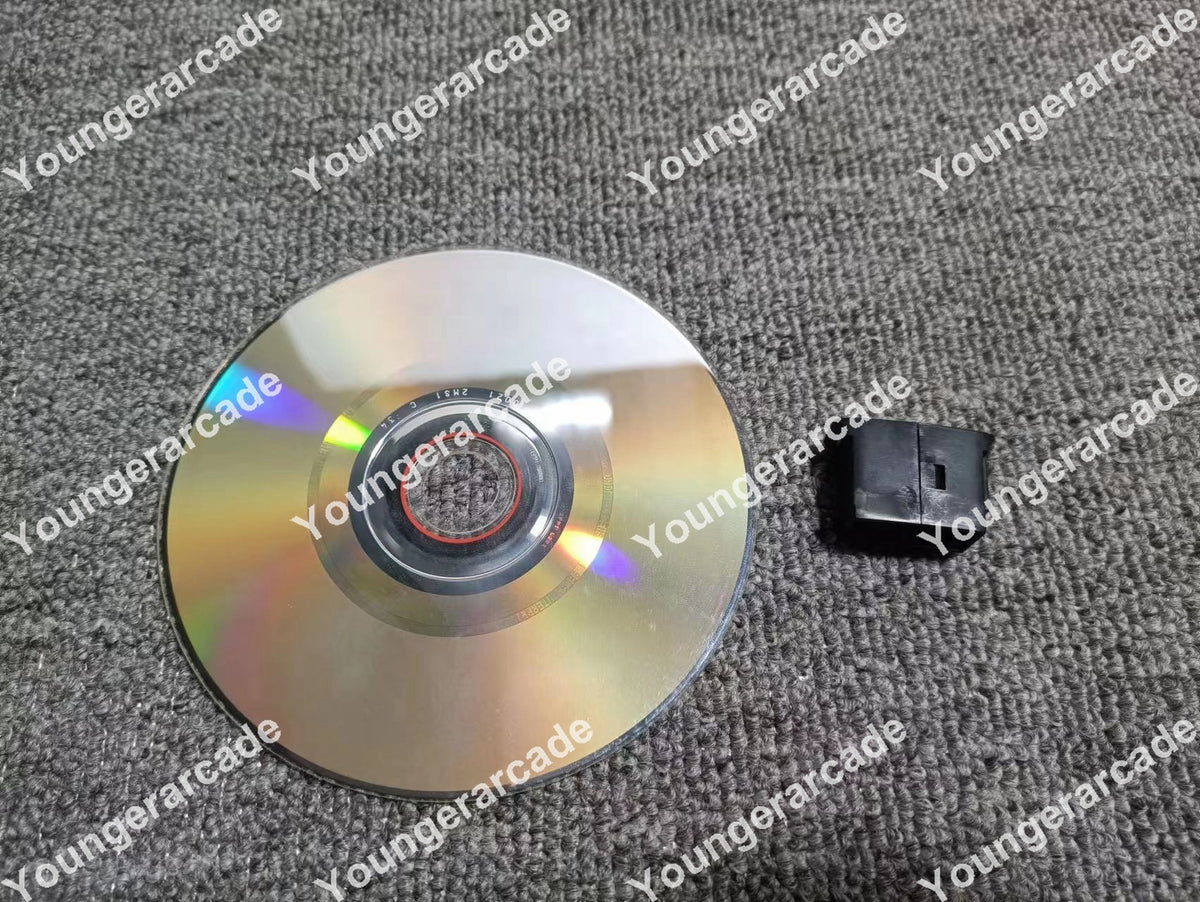 Used Sega Naomi Shikigami No Shiro II GD-ROM with Security Chip Tested Working