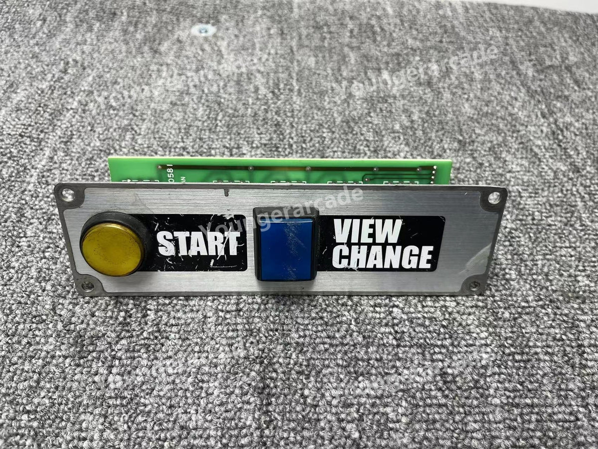 USED Sega Naomi 18 Wheeler Start View Control Panel Arcade Part Tested Working