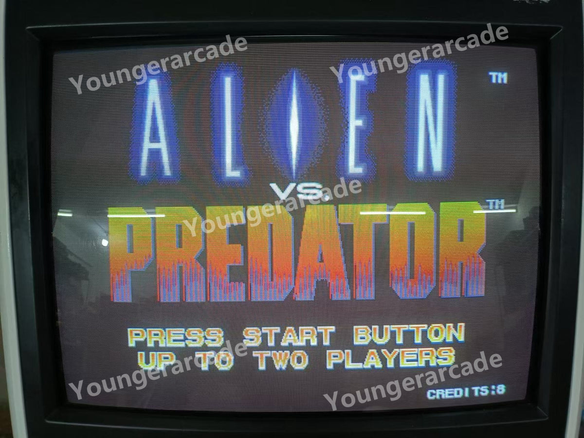 Used CP System II CPS2 Alien Vs. Predator Unknown Region Board Tested Working