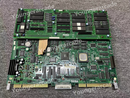 Used Sega System Multi 32 Title Fight Arcade Game Board Tested Working