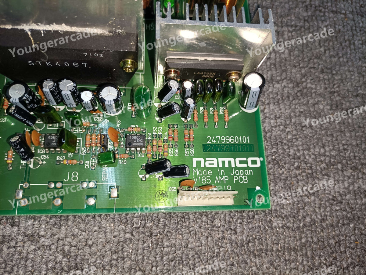 Namco Time Crisis V185 AMP PCB Board Tested Working