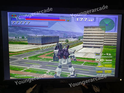 Used Namco System 246 Mobile Suit Gundam Z AEUG Vs Titans DVD-ROM Tested Working