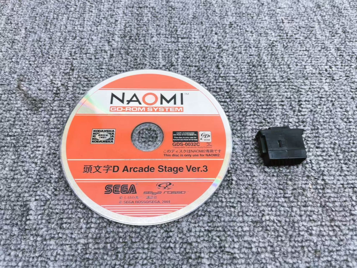 Used Sega Naomi 2 Initial D : Version 3 GD-ROM Tested Working