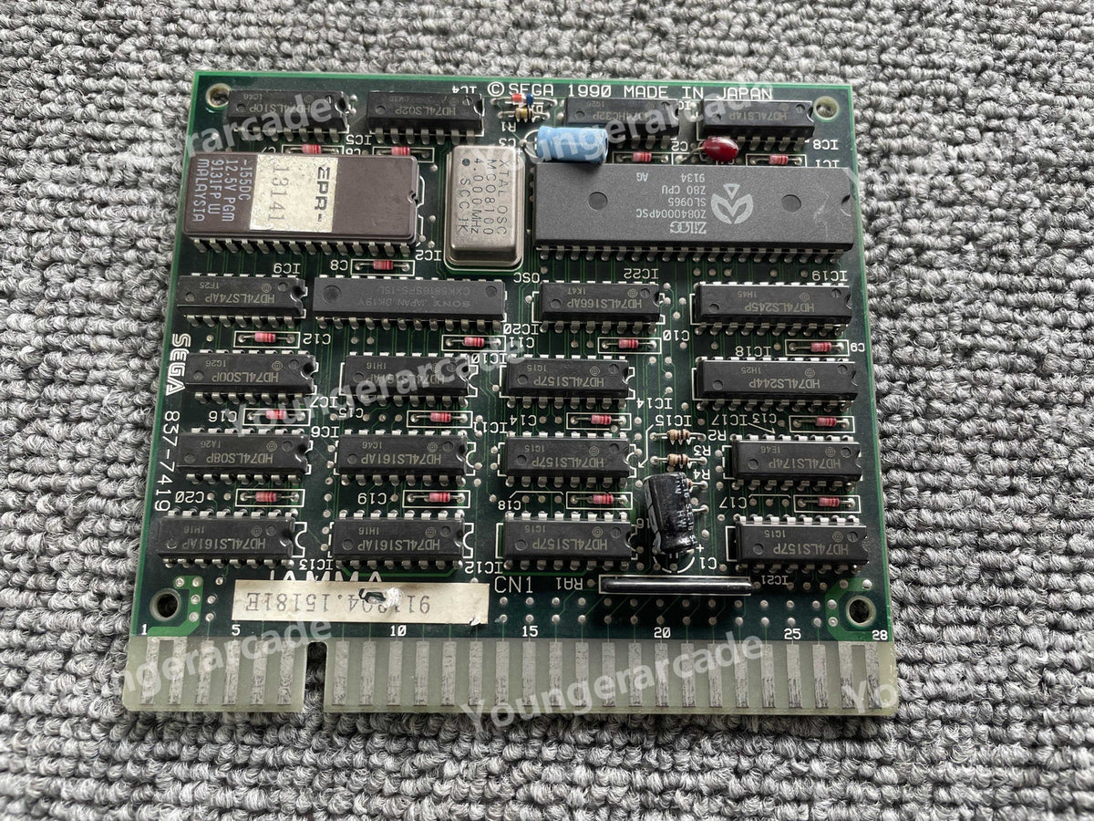 Used Sega Test Board 837-7419 PCB Tested Working
