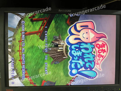 Used Sega Naomi Mamoru-kun Wa Norowarete Shimatta! CF Set Tested Working