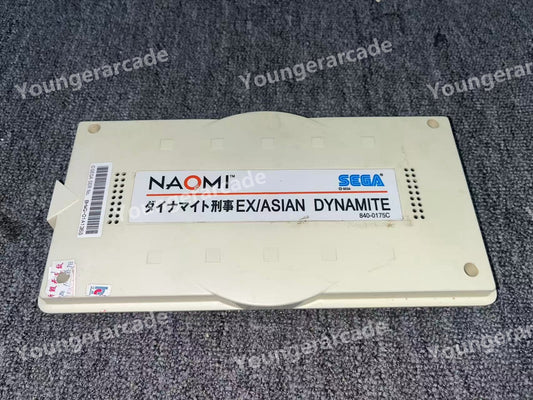 Used Sega Naomi Dynamite Deka EX: Asian Dynamite Arcade Cartridge Tested Working