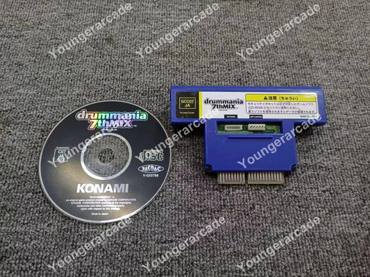 Used Konami DrumMania 7th Mix CD-ROM Arcade Part Without Testing
