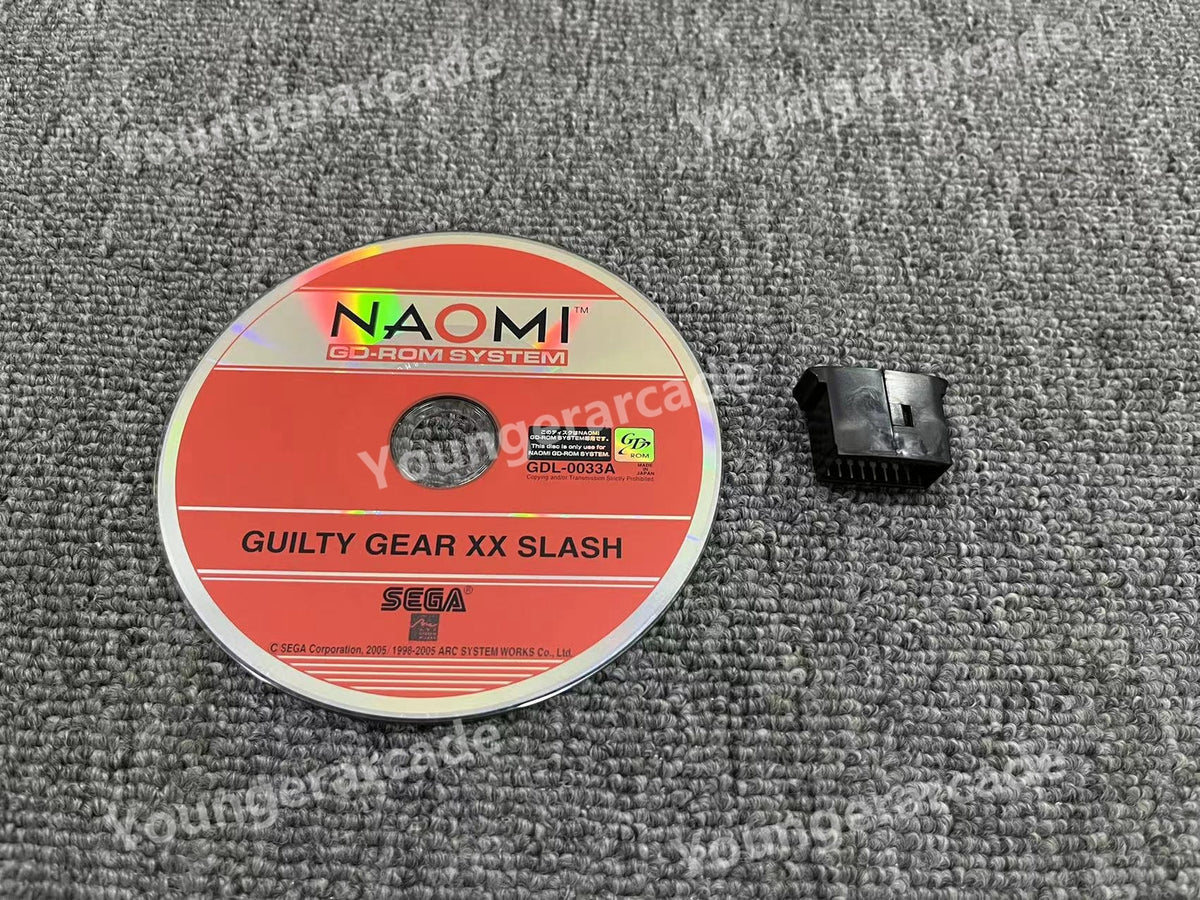 Used Sega Naomi Guilty Gear XX Slash GD-ROM with Security Chip Tested Working