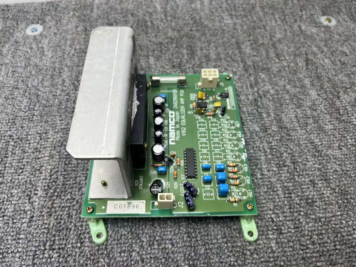Used Namco V162 Equalizer AMP PCB Board 2462970101 Tested Working