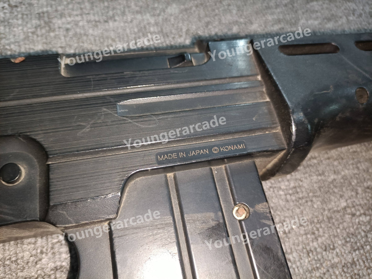 Used Konami World Combat Gun Arcade Game Assembly Tested Working