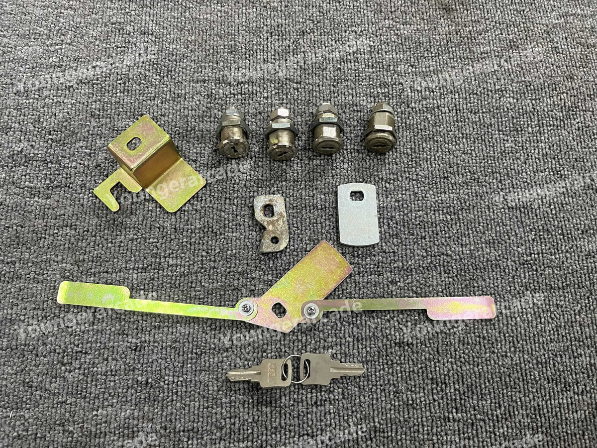 Used Sega New Net City Coin Door A001 Lock Key Arcade Part