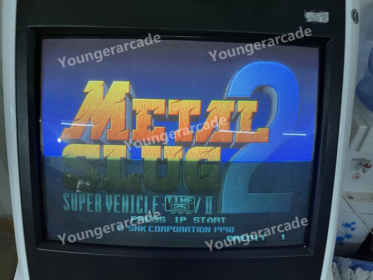 USED SNK NeoGeo MVS Metal Slug 2 Cartridge Tested Working