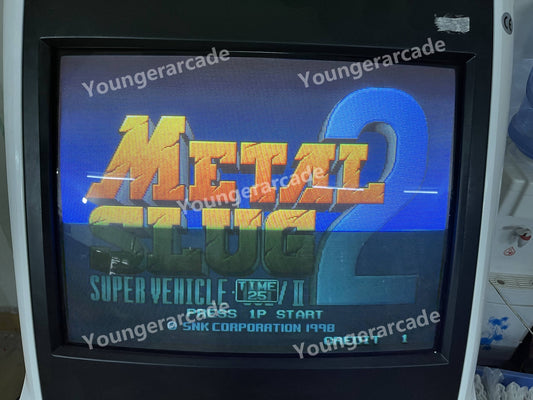 USED SNK NeoGeo MVS Metal Slug 2 Cartridge Tested Working