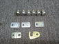 Used Capcom Acade Game Q25 P5001 Locks Plate Arcade Cabinet Parts