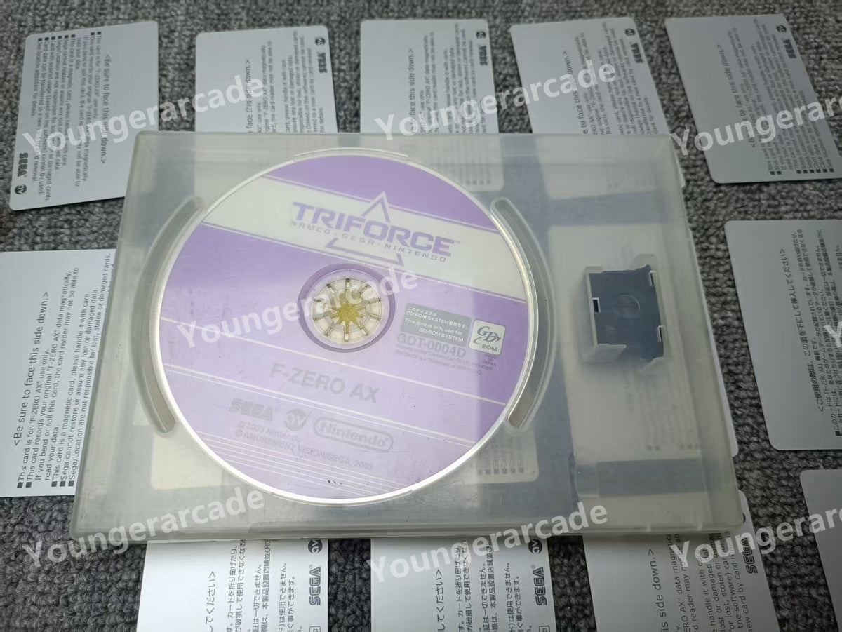 Used Sega Triforce F-Zero AX GD-ROM with Security Dongle Tested Working