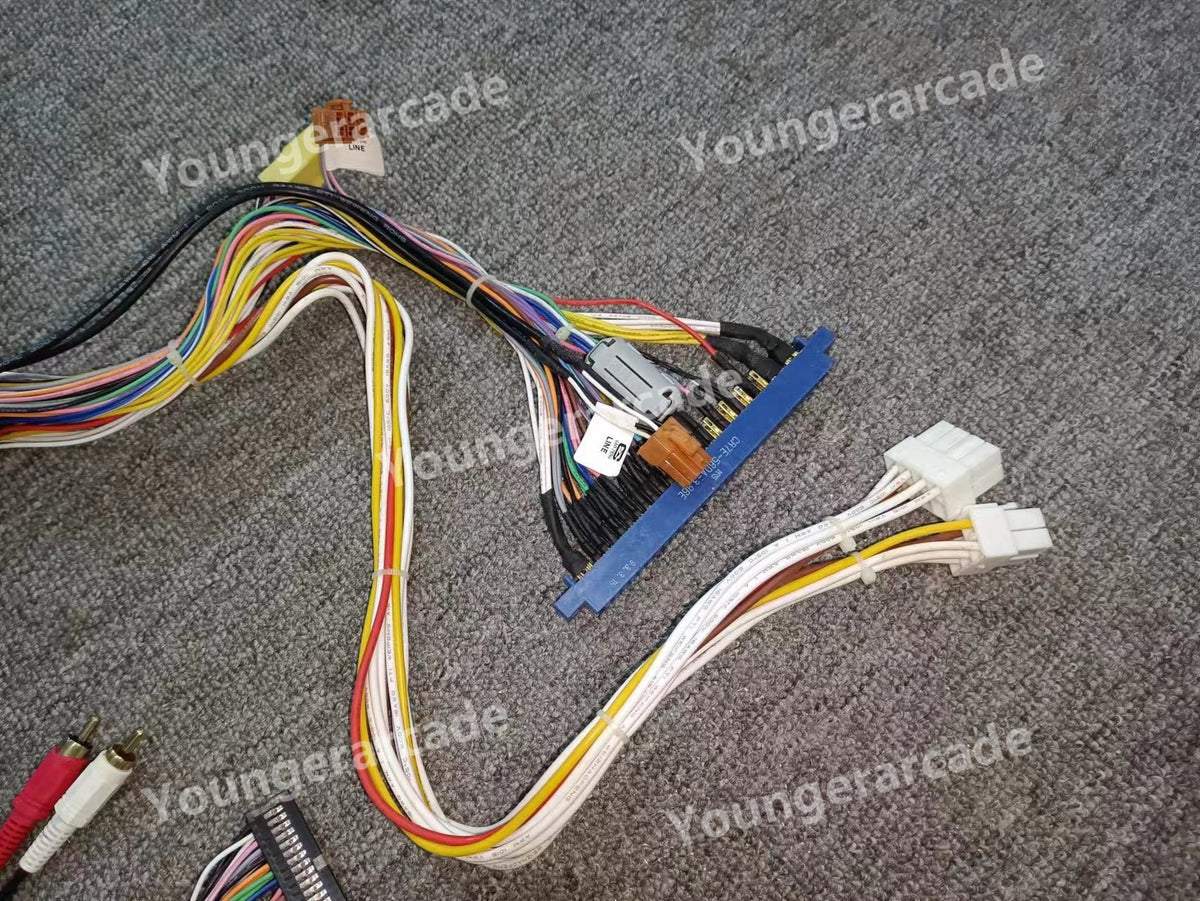 Used Sega Blast City Jamma 28Pin Wiring Harness Arcade Part