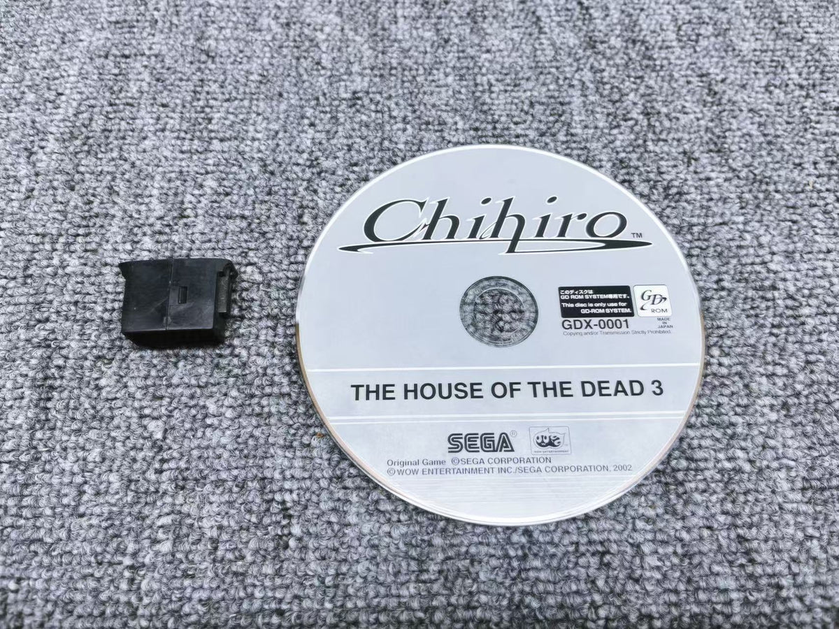 Used Sega Chihiro The House of The Dead 3 GD-ROM Security Chip Tested Working