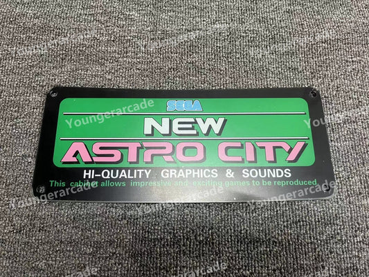 REPRO Sega Astro City Cabinet Topper Arcade Game Machine Part