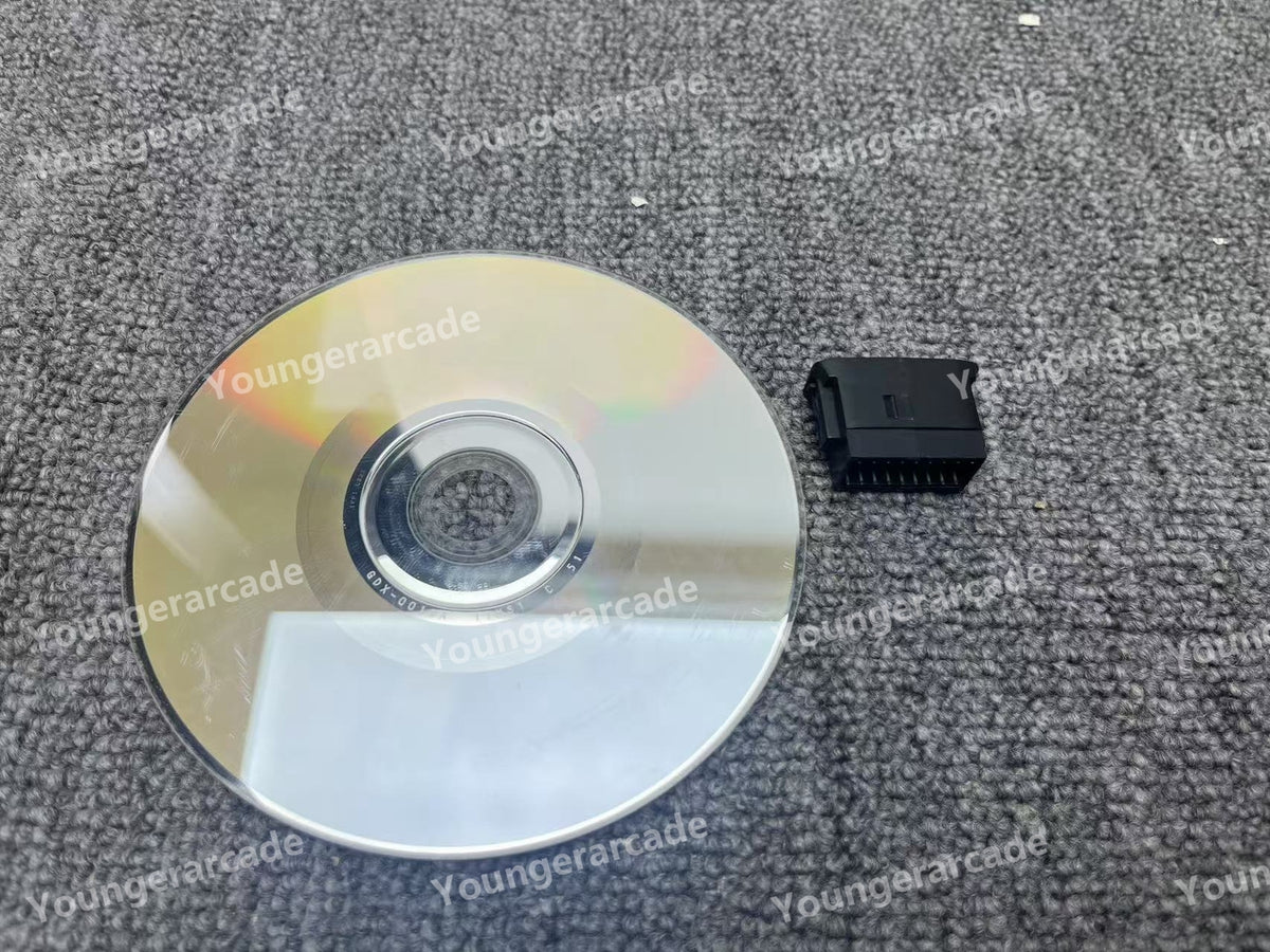 Used Sega Chihiro Outrun 2 SP GD-ROM with Security Dongle Tested Working