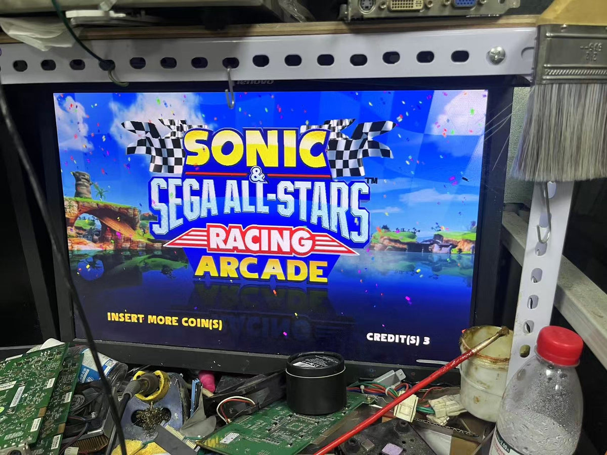 USED Sega Ringwide Sonic All-Stars Racing Motherboard Arcade Game Tested Working