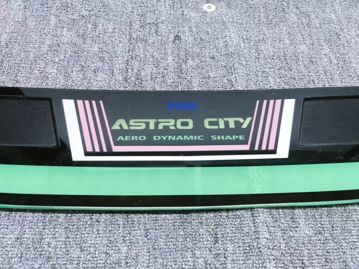 REPRO Sega Astro City Cabinet Topper Arcade Game Machine Part