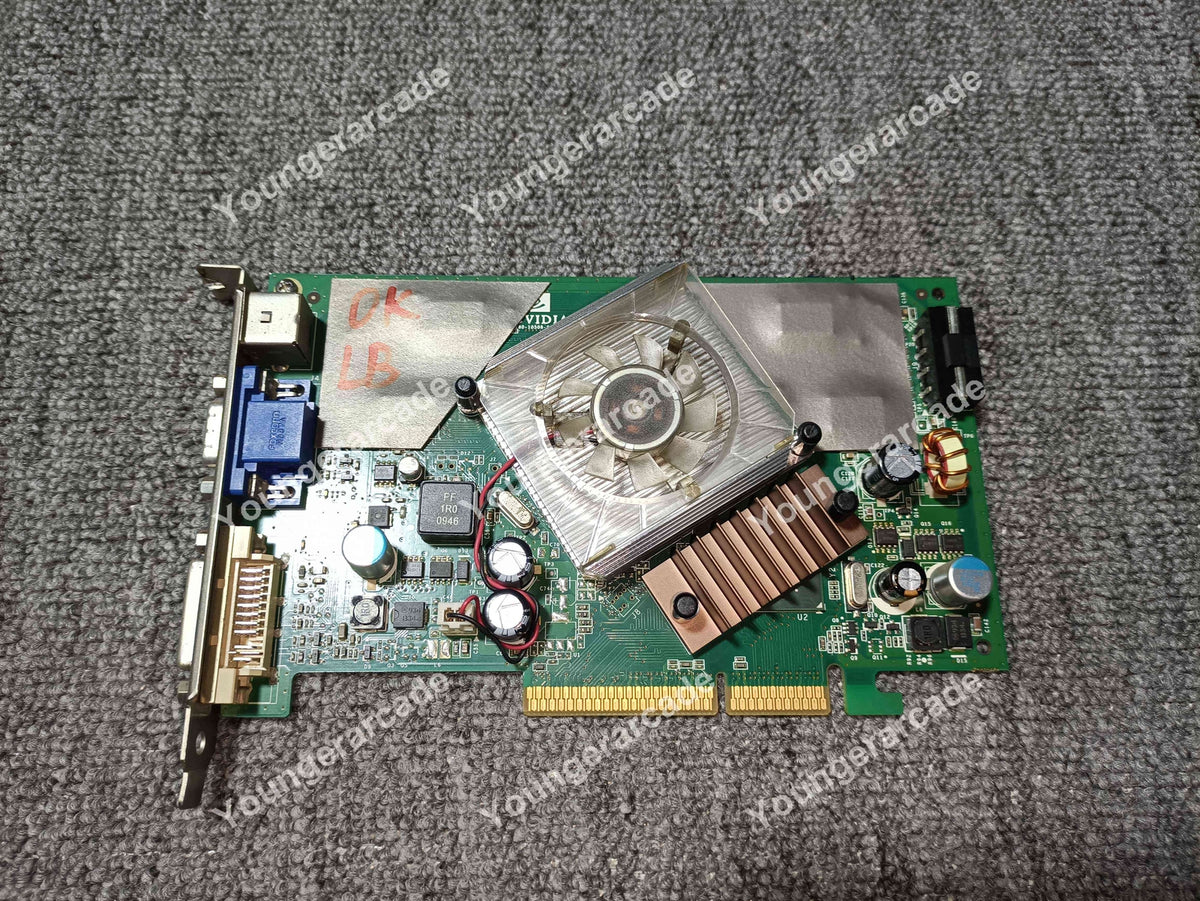 Used Sega Lindbergh Red Motherboard Video Card 7600GS Tested Working
