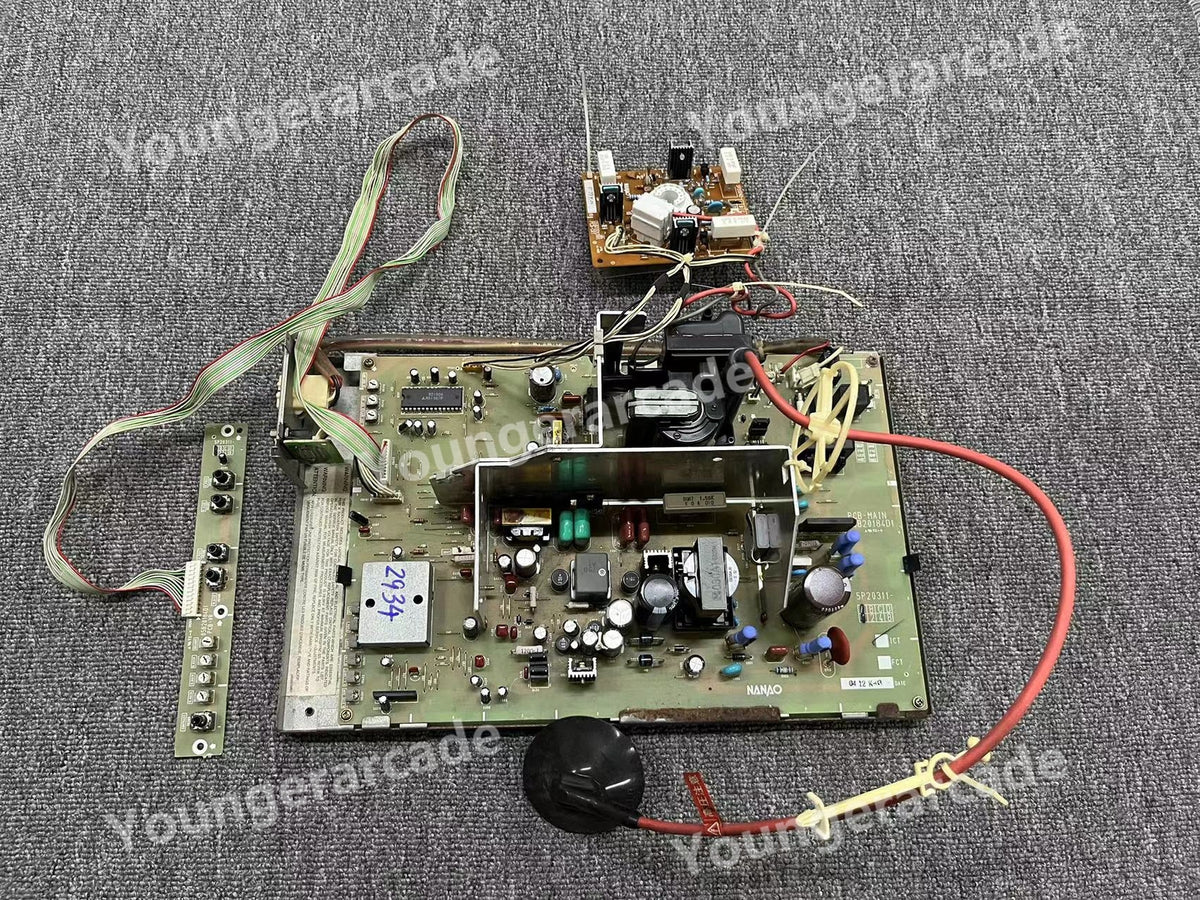 Used Nanao MS2934 CRT Chassis Arcade Game Cabinet Tube Part Tested Working