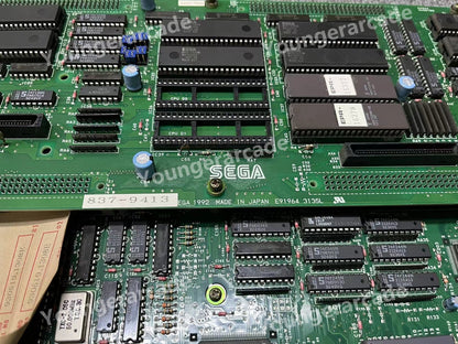 Used Sega System Multi 32 Title Fight Arcade Game Board Tested Working