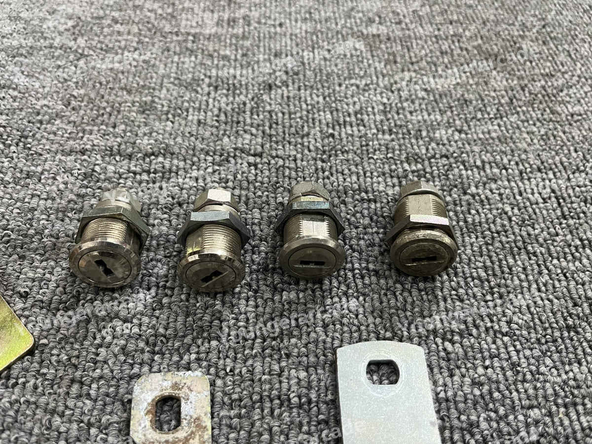 Used Sega New Net City Coin Door A001 Lock Key Arcade Part