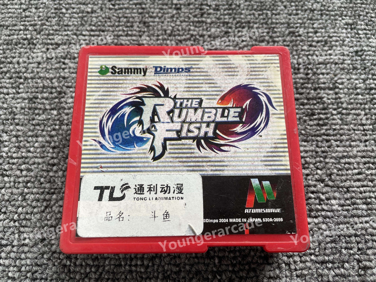 Used Sammy The Rumble Fish Not Original Cartridge Tested Working