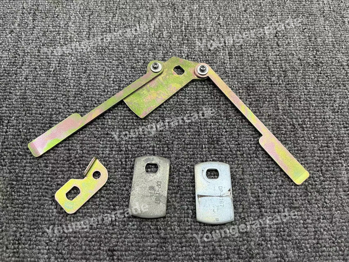 Used Sega Blast City Lock Plate Arcade Cabinet Parts