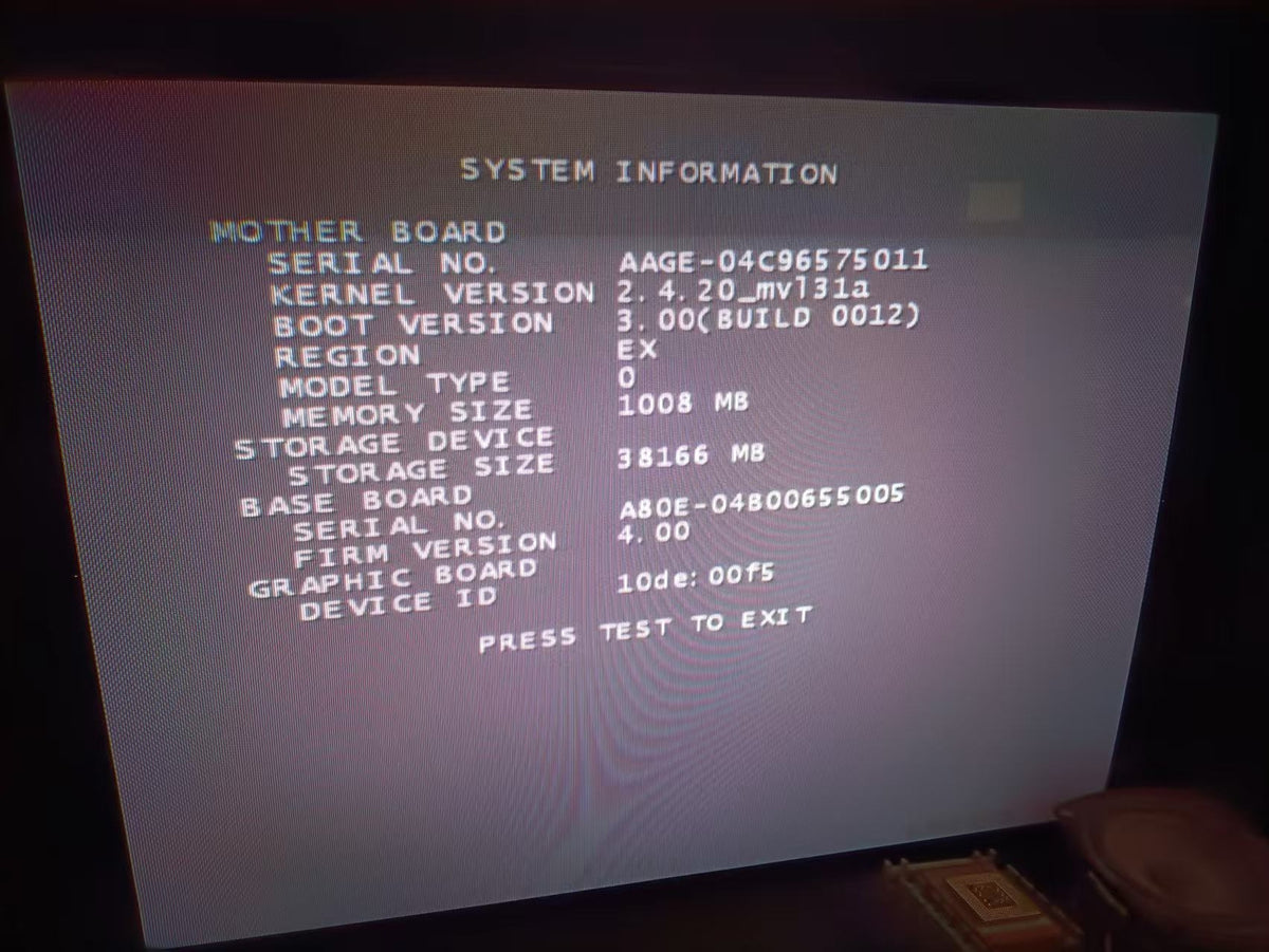 Used Sega Lindbergh Virtua Fighter 5 Arcade Game Motherboard Tested Working