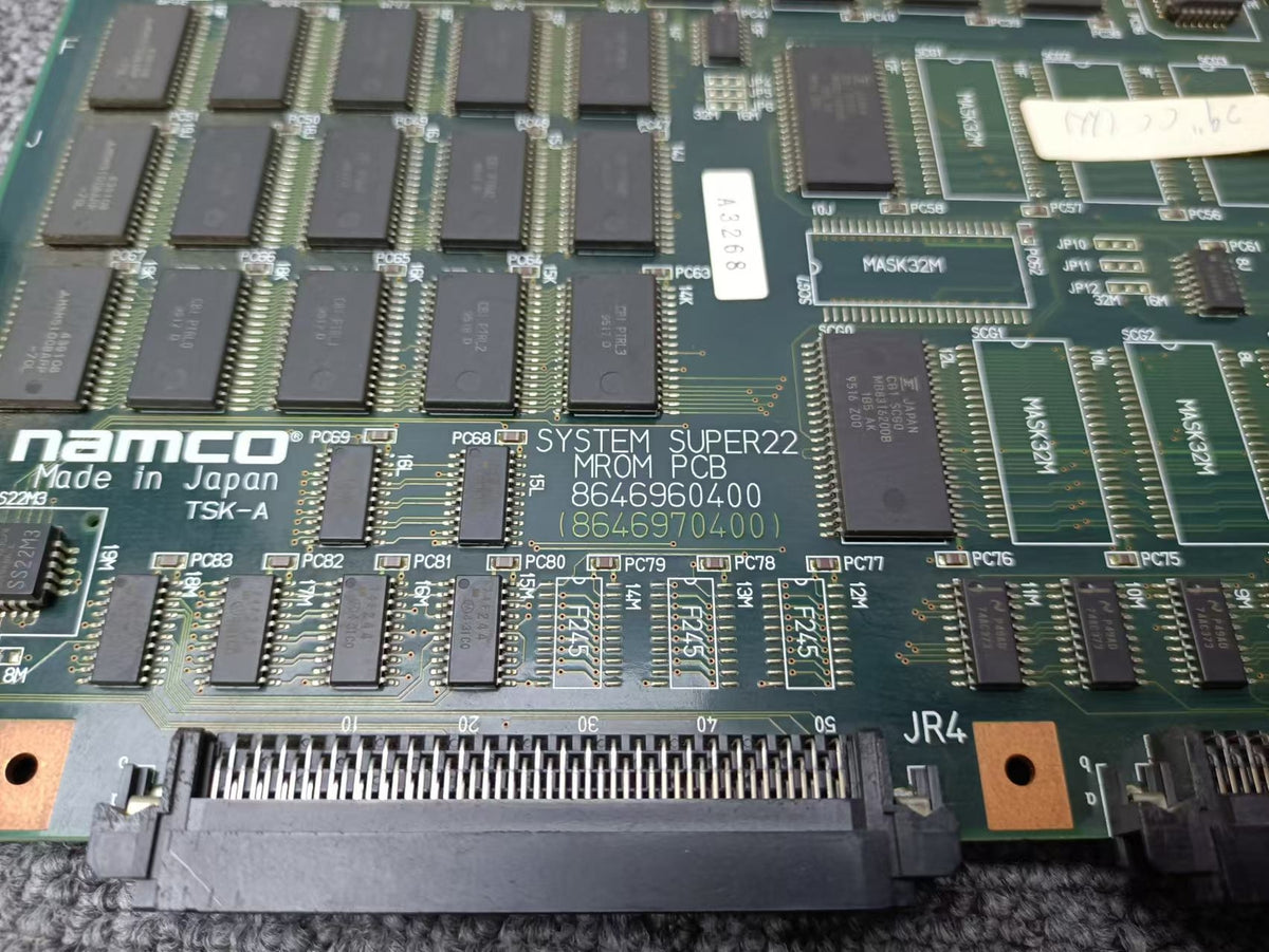 Namco System Super 22 Cyber Cycles MROM PCB Tested Working