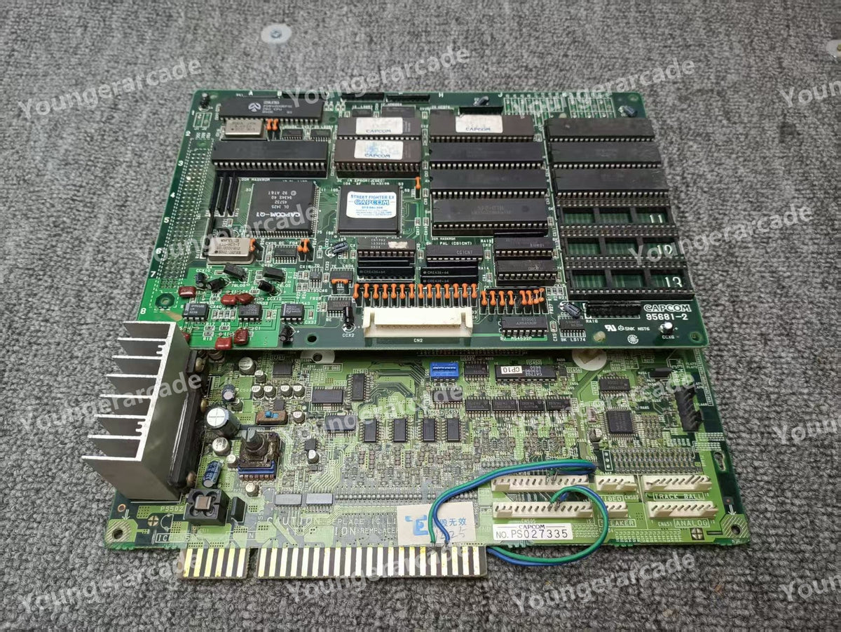 Used Capcom Sony ZN-1 Street Fighter EX Tested NOT Working