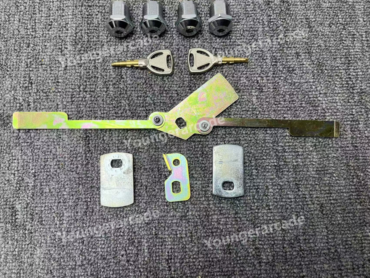 REPRO Sega Blast City Locks Keys Arcade Parts
