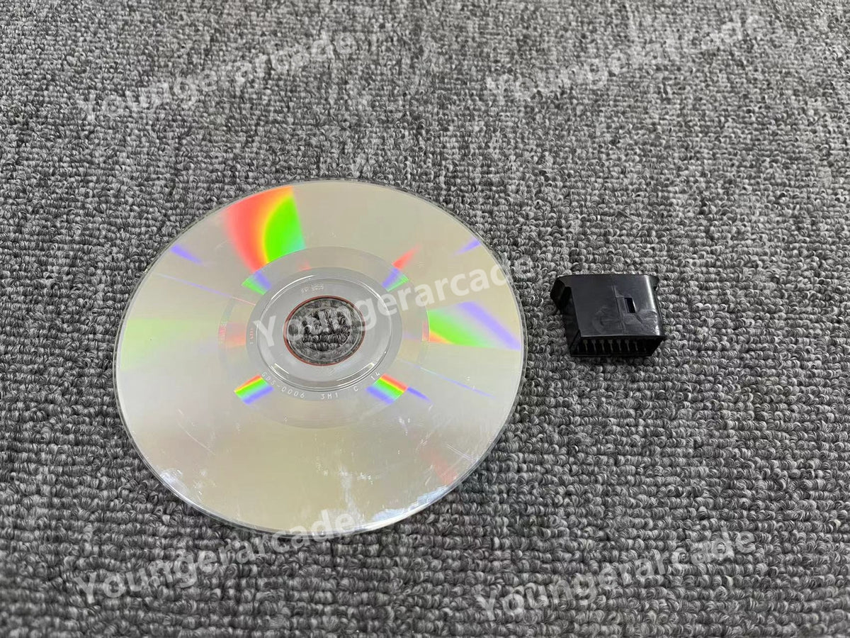 Used Sega Naomi Virtua Striker 3 GD-ROM with Security Chip Tested Working