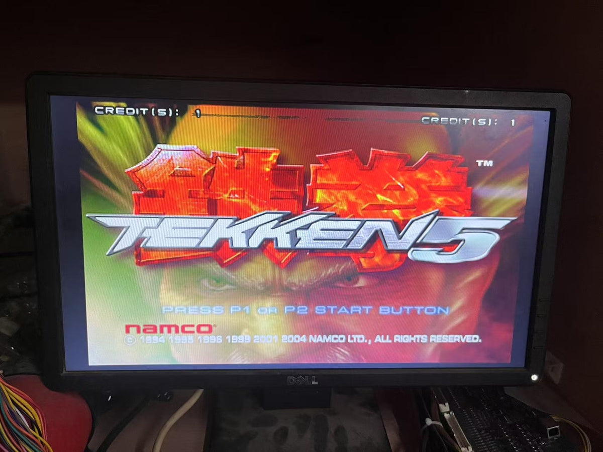 USED Namco System 256 Tekken 5 Arcade Game DVD-ROM Tested Working