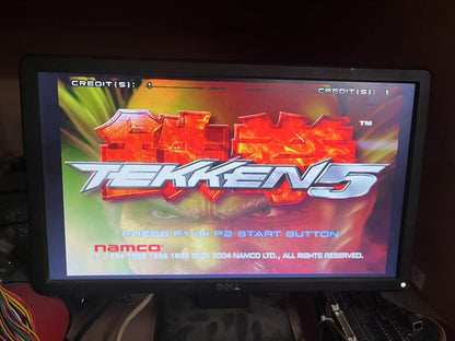 USED Namco System 256 Tekken 5 Arcade Game DVD-ROM Tested Working