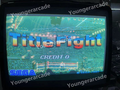 Used Sega System Multi 32 Title Fight Arcade Game Board Tested Working