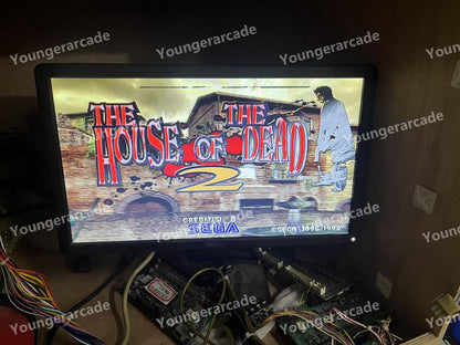Used Sega Naomi The House of The Dead 2 EEPROM Arcade Cartridge Tested Working