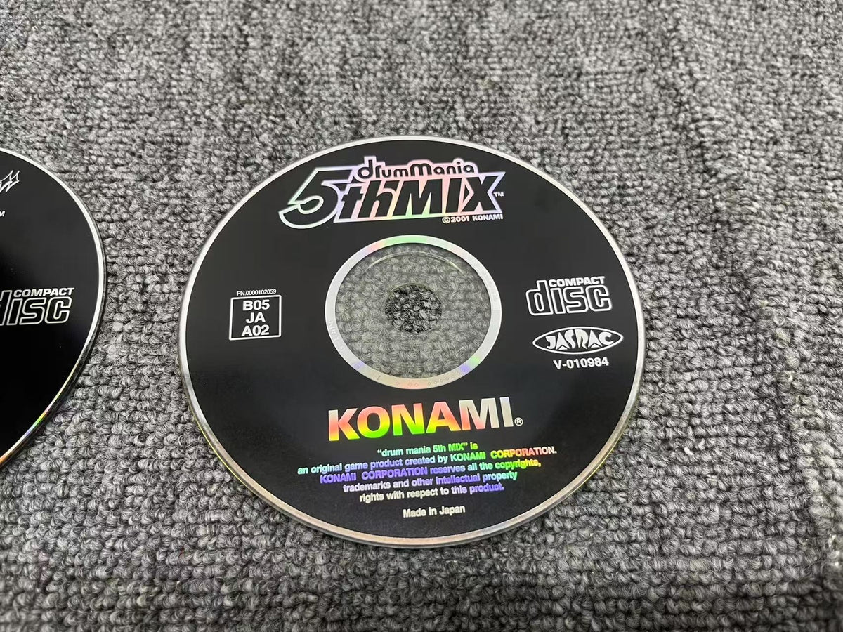 Used Konami Wedding Rhapsody Drummania 5thMIX CD Without Testing