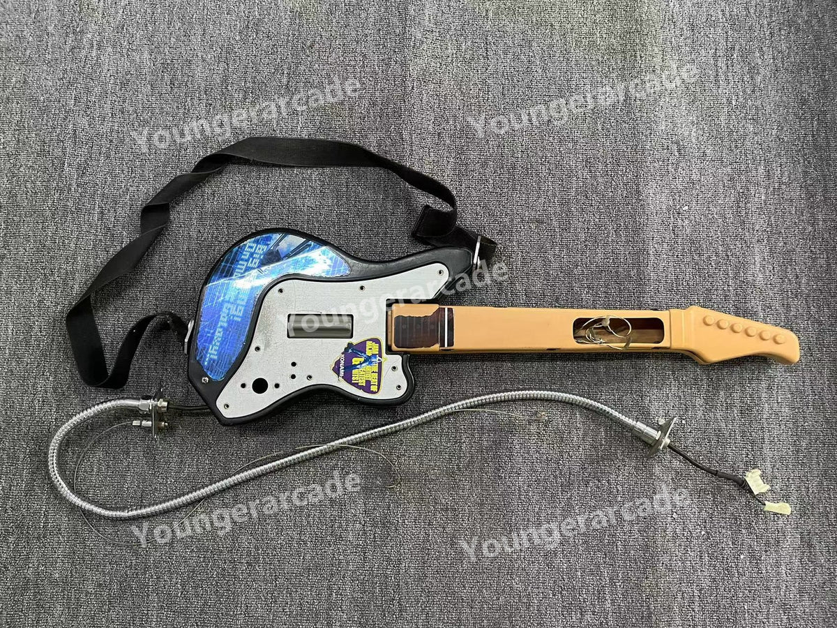 Used Konami Guitar Freaks V8 Guitar Arcade Part Tested Working