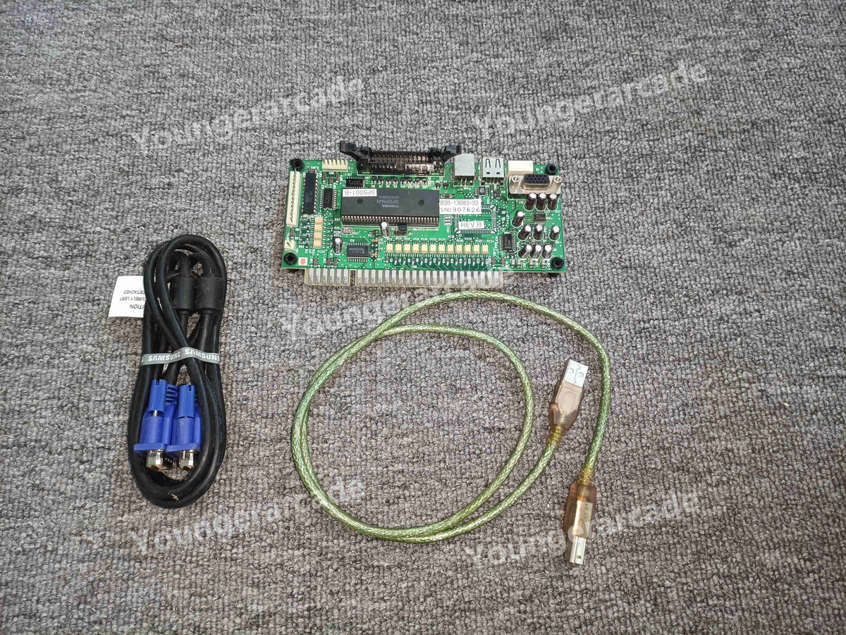 Used Sega Naomi JVS 838-13683-93 I/O Board PCB Arcade VGA Jamma Tested Working