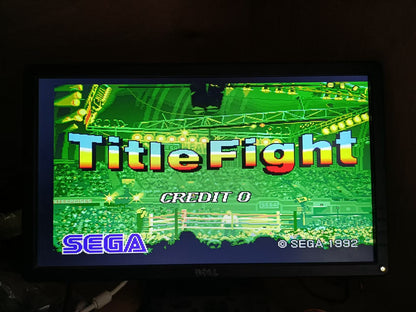 Used Sega System Multi 32 Title Fight Arcade Game Joystick