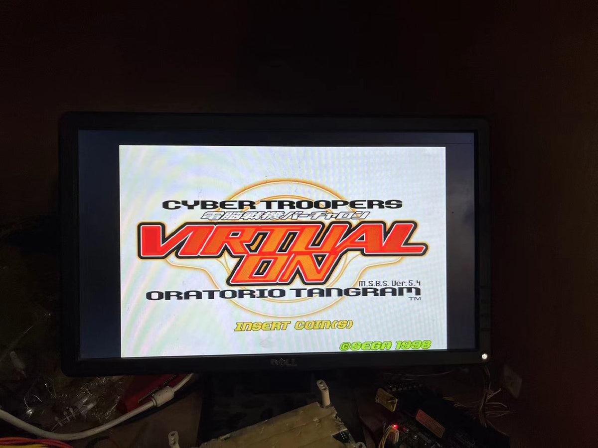 Used Sega Model 3 Step 2.0 Virtual on Oratorio Tangram ROM Board Tested Working