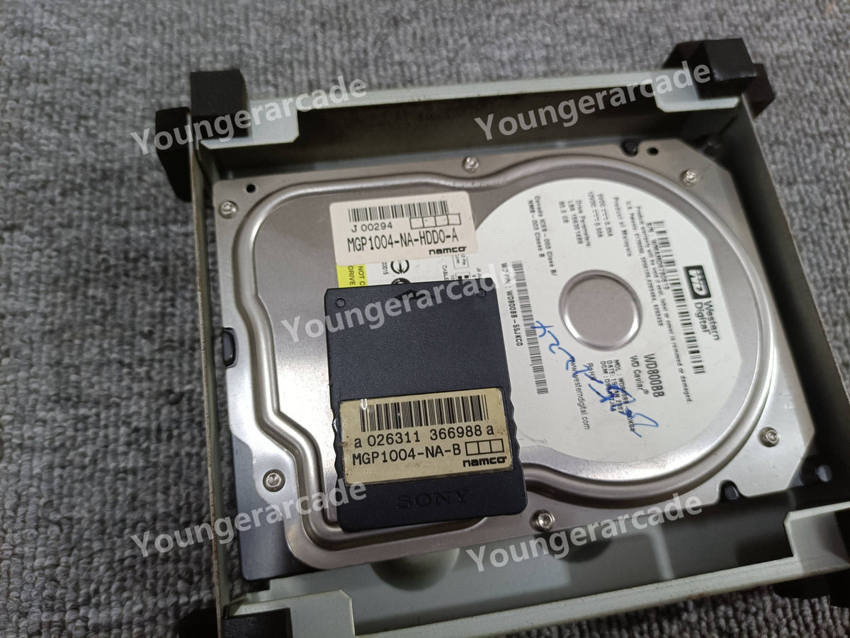 Used Namco System 246 Moto GP HDD with Security Dongle Tested Working