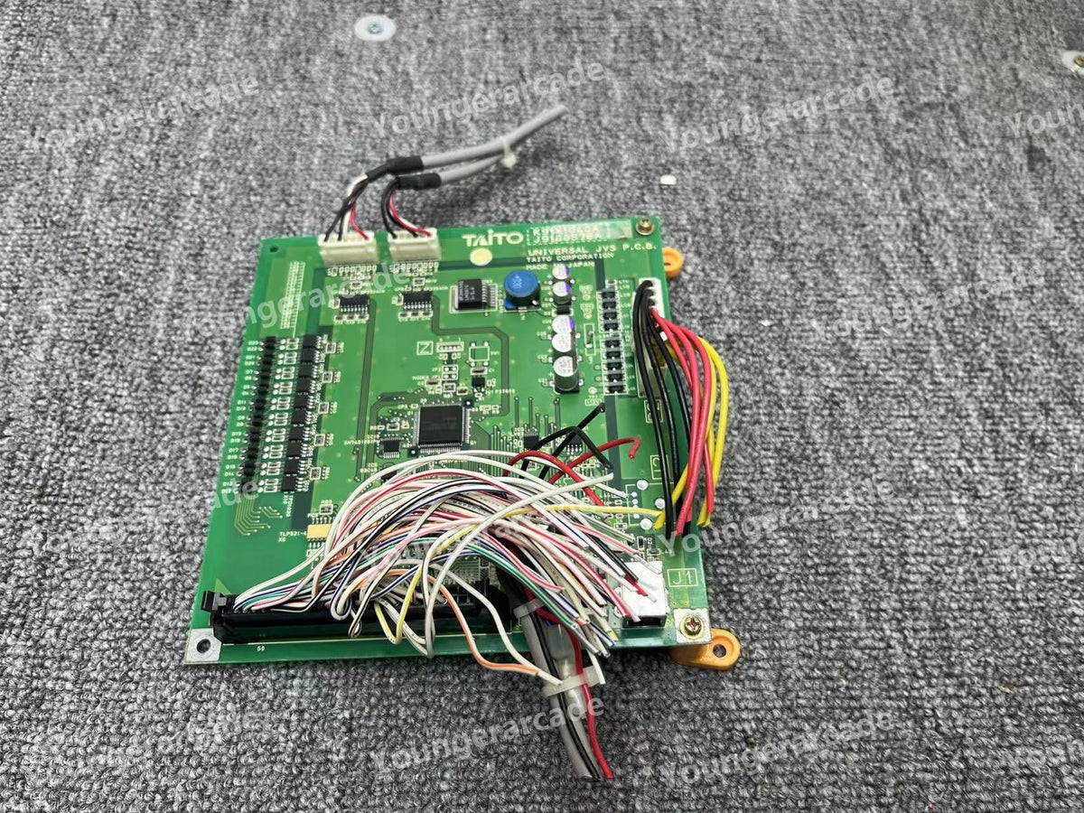 Used Taito Type X+ Battle Gear 4 JVS IO Board PCB Tested Working