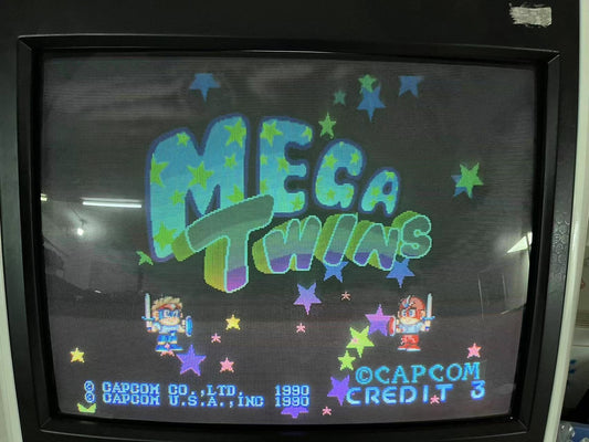 Used Capcom CPS1 Mega Twins Board Arcade Game PCB Tested Working