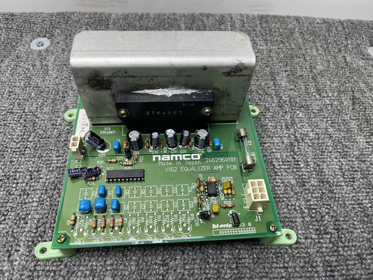 Used Namco V162 Equalizer AMP PCB Board 2462970101 Tested Working