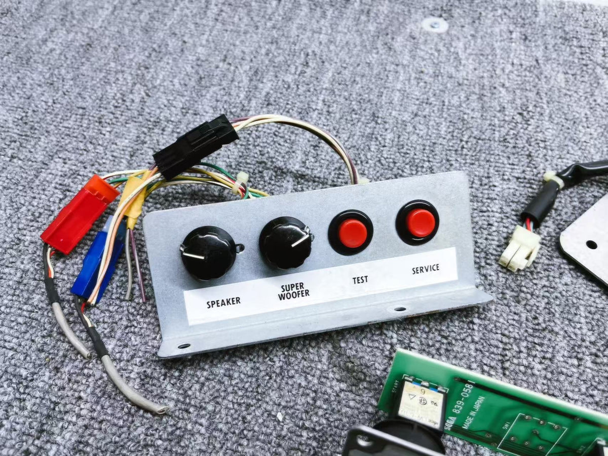 Used sega naomi 18 Wheeler arcade game component tested working